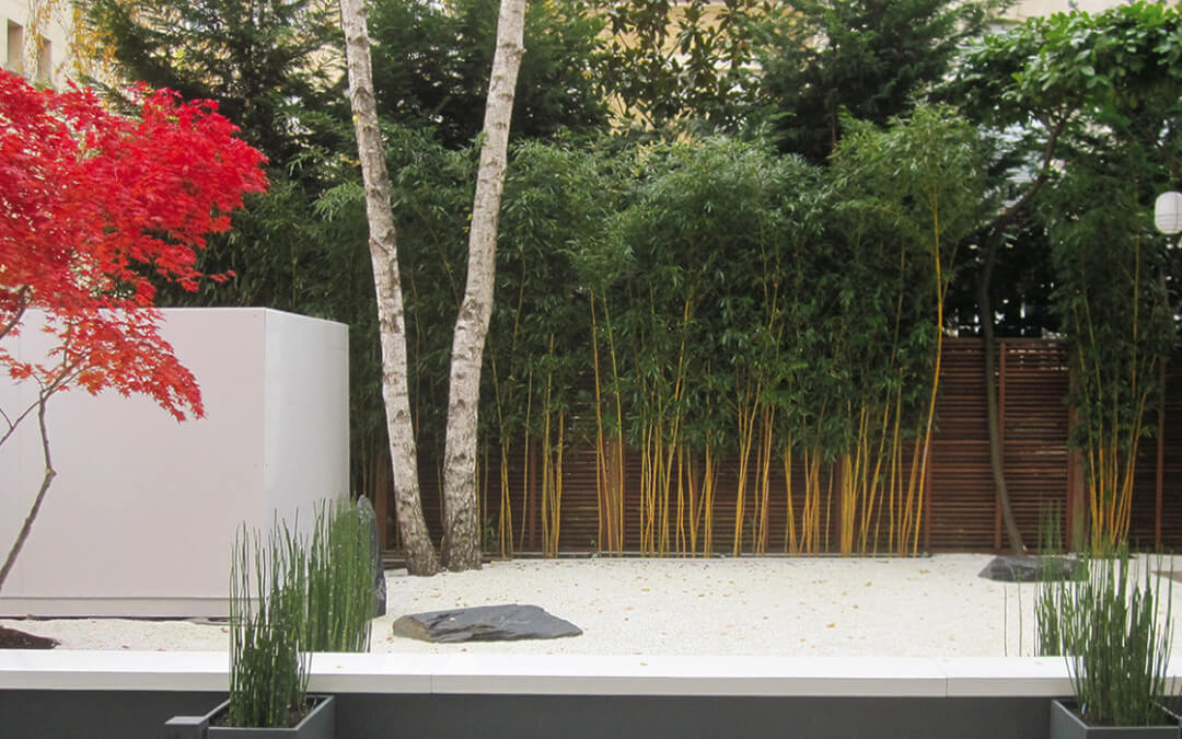 Un jardin zen en plein cœur de Neuilly