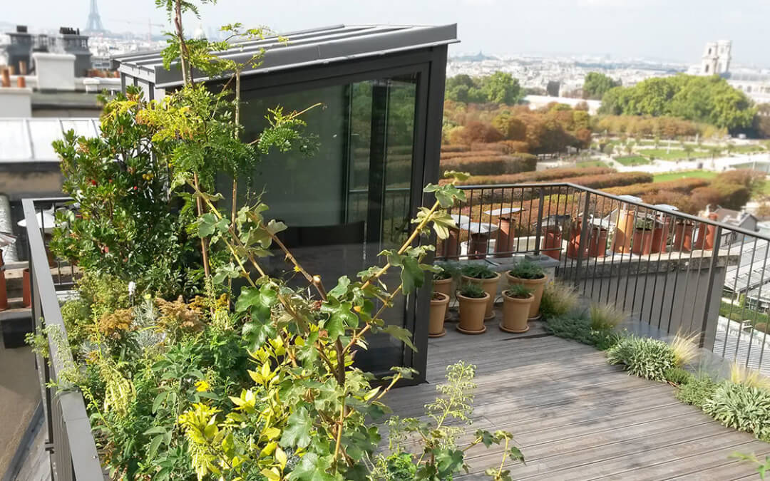 Aménagement d’une terrasse sur les toits