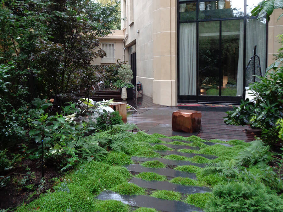 Création d’un jardin d’ombre à Paris