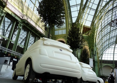 Décoration éphémère – Opération Fiat au Grand Palais