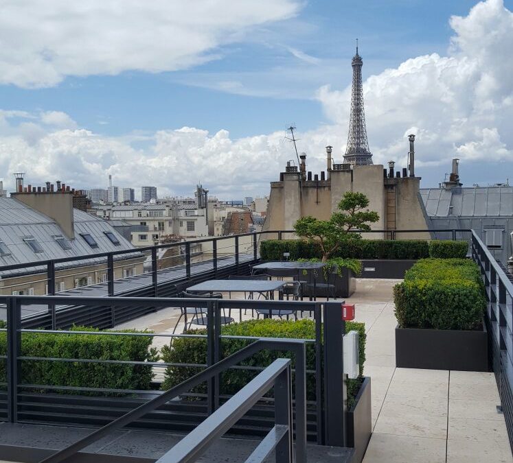 Réalisation des terrasses d’un grand groupe privé