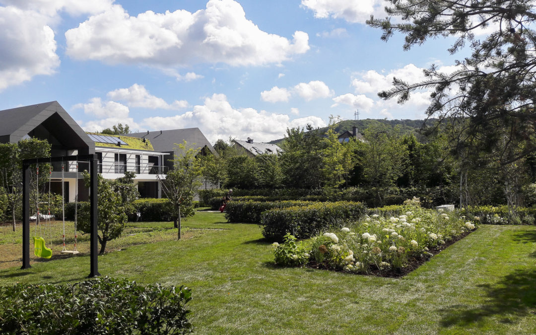 Réalisation d’un jardin en pleine terre au Luxembourg