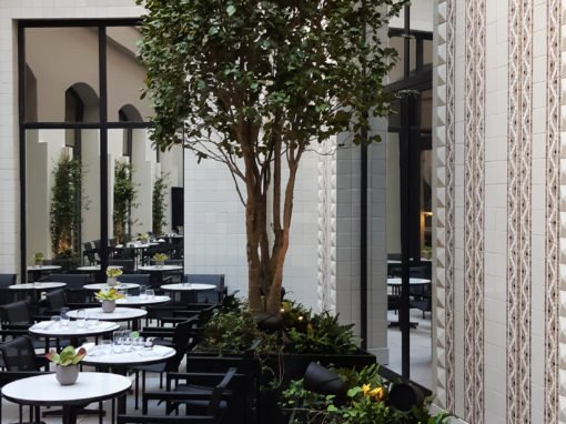 Réalisation des terrasses et patios de l’Hôtel LUTETIA PARIS