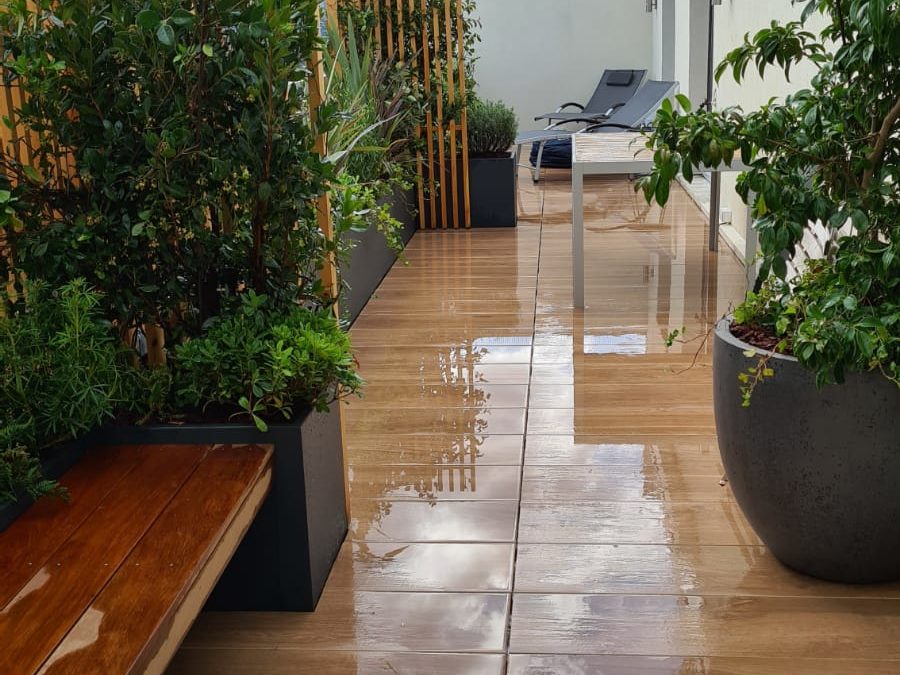 Aménagement d’un balcon filant à Levallois Perret