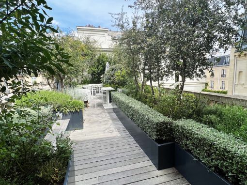 Entretien de terrasses de bureaux