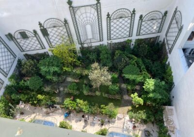 Aménagement d’un du jardin et des terrasses de l’Hôtel de la Fantaisie – 24 rue Cadet 75009 PARIS